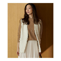 【GLOW10月号掲載】GIOLICA オータム ツイード ジレ