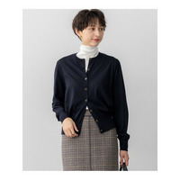 【洗える】サステナブルウール ベーシック カーディガン