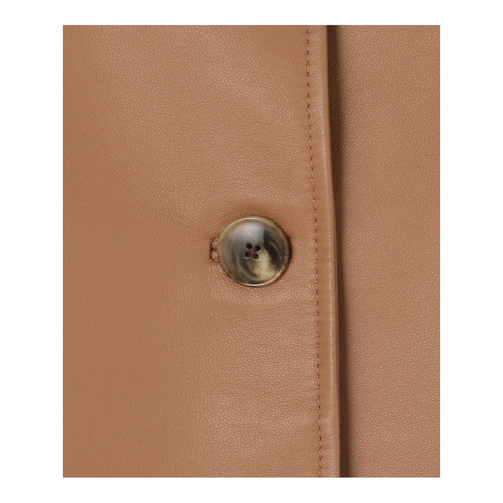 ラムレザー ステンカラー ジャケット21