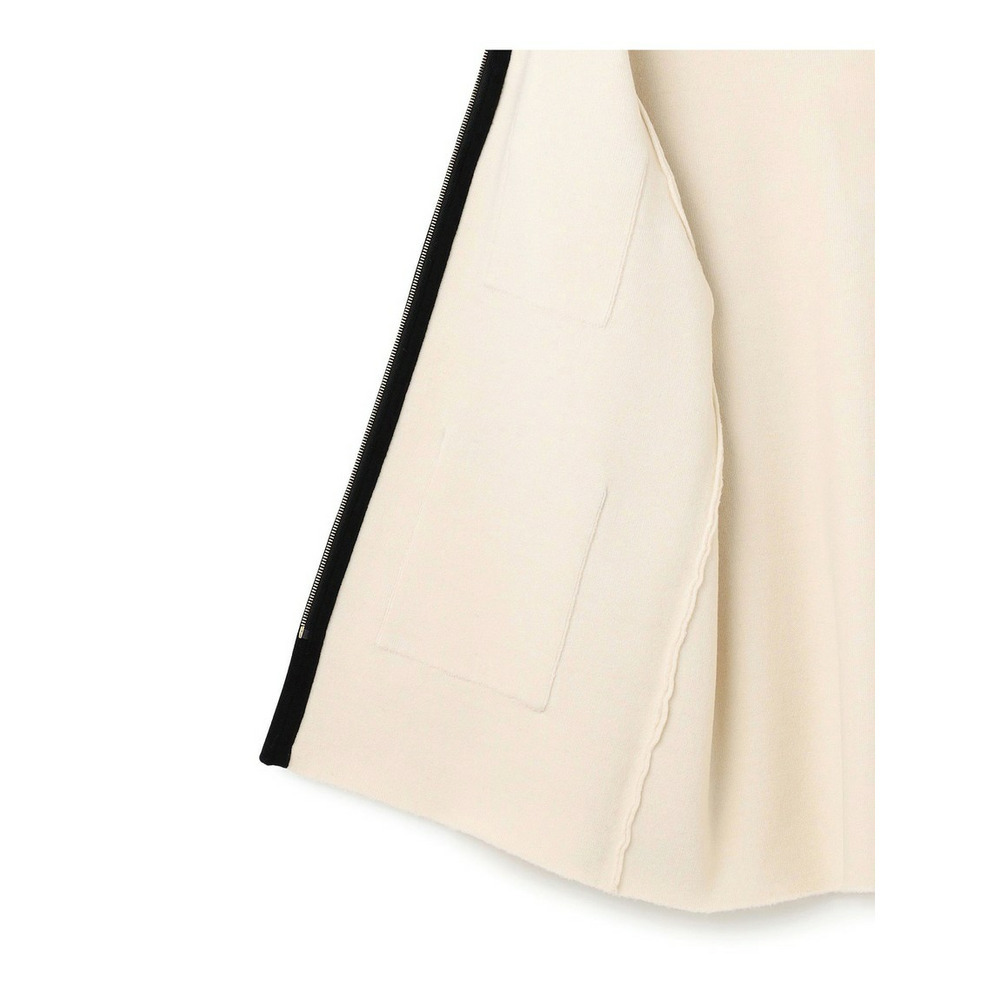 【洗える】ミニブークレニット バイカラー ジャケット17