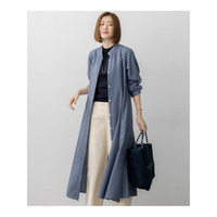 【洗える】TWビエラ シャツワンピース