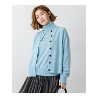 【見上愛さん着用/STORY掲載】ピュアカシミヤ クルーネック カーディガン