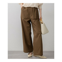 【SLOW/一部店舗限定】ライトタンブラータフタ ワイド パンツ