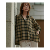 【WEB&一部店舗限定】シアーコットン チェック シャツ