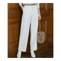 【滝沢眞規子さん着用/VERY掲載】TRストレッチギャバ ワイド パンツ