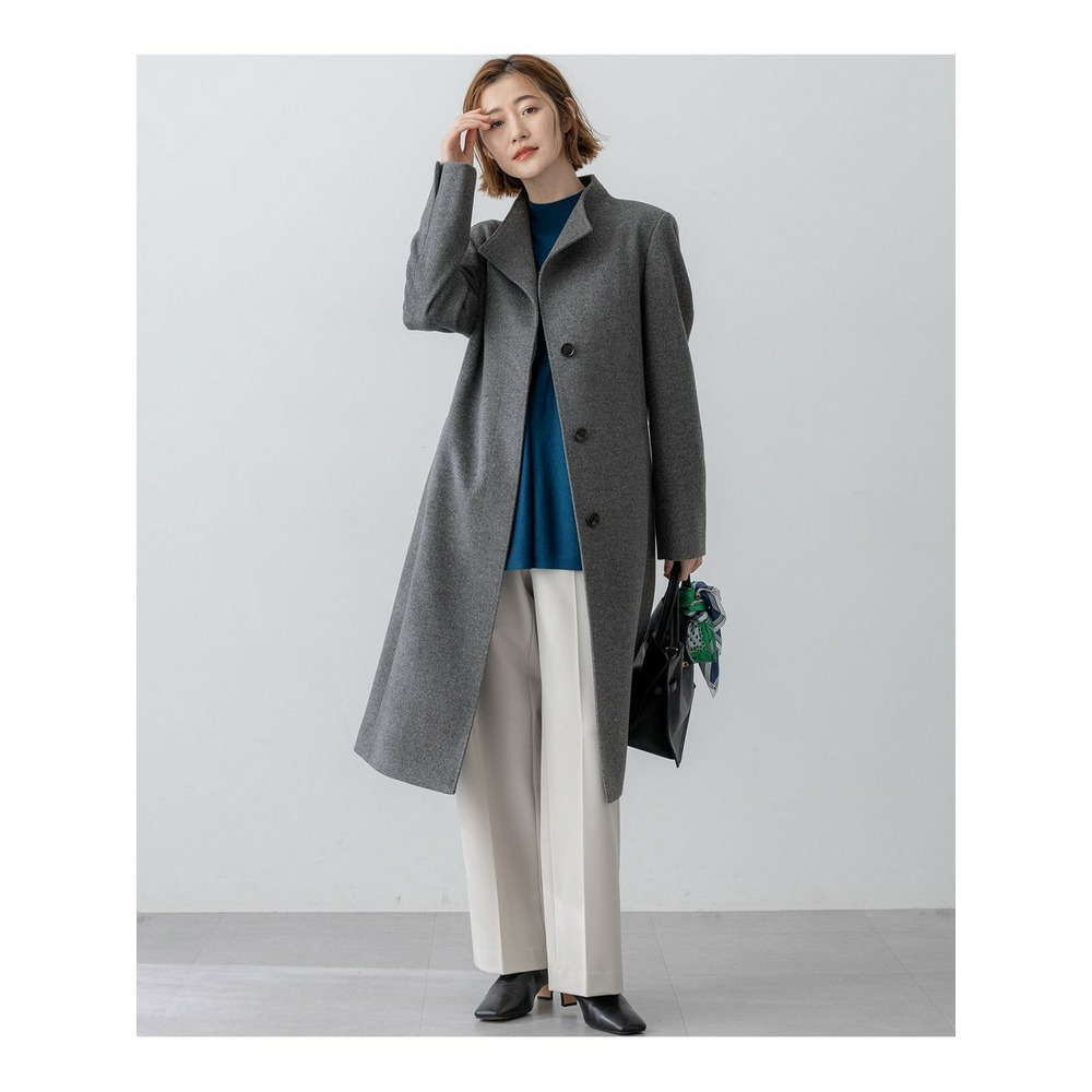 【撥水加工/洗える/VERY11月号掲載】TRストレッチギャバ ワイド パンツ26