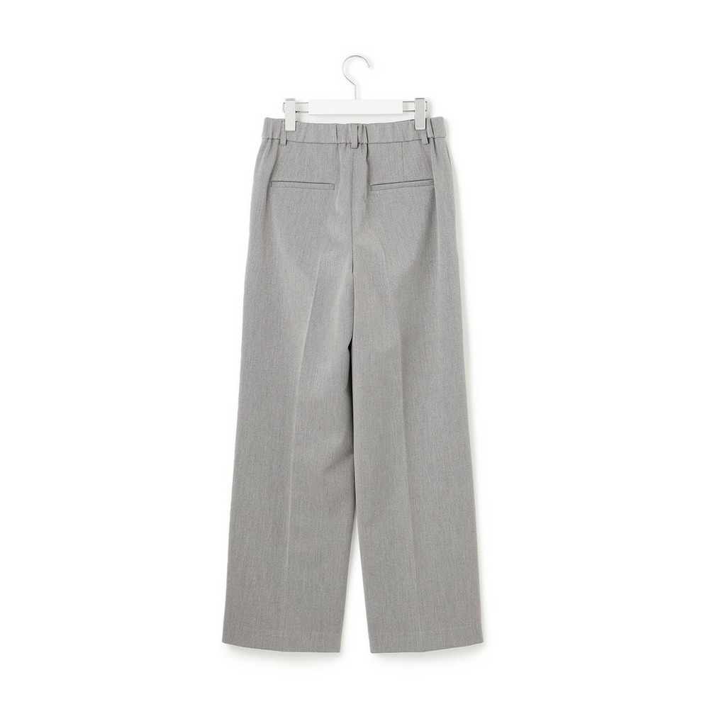 【撥水加工/洗える/VERY11月号掲載】TRストレッチギャバ ワイド パンツ30