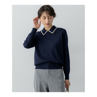 【洗える】ウーステッドウール ポロニット