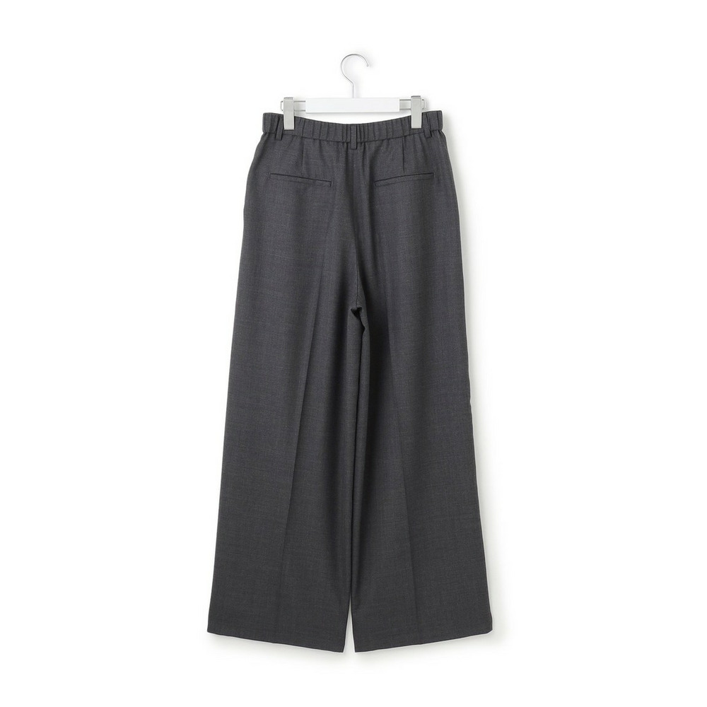 【滝沢眞規子さん着用/VERY12月号掲載/洗える】TWビエラ タック ワイド パンツ24