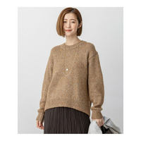 【洗える】マーブルルレックスリリー バルキーニット