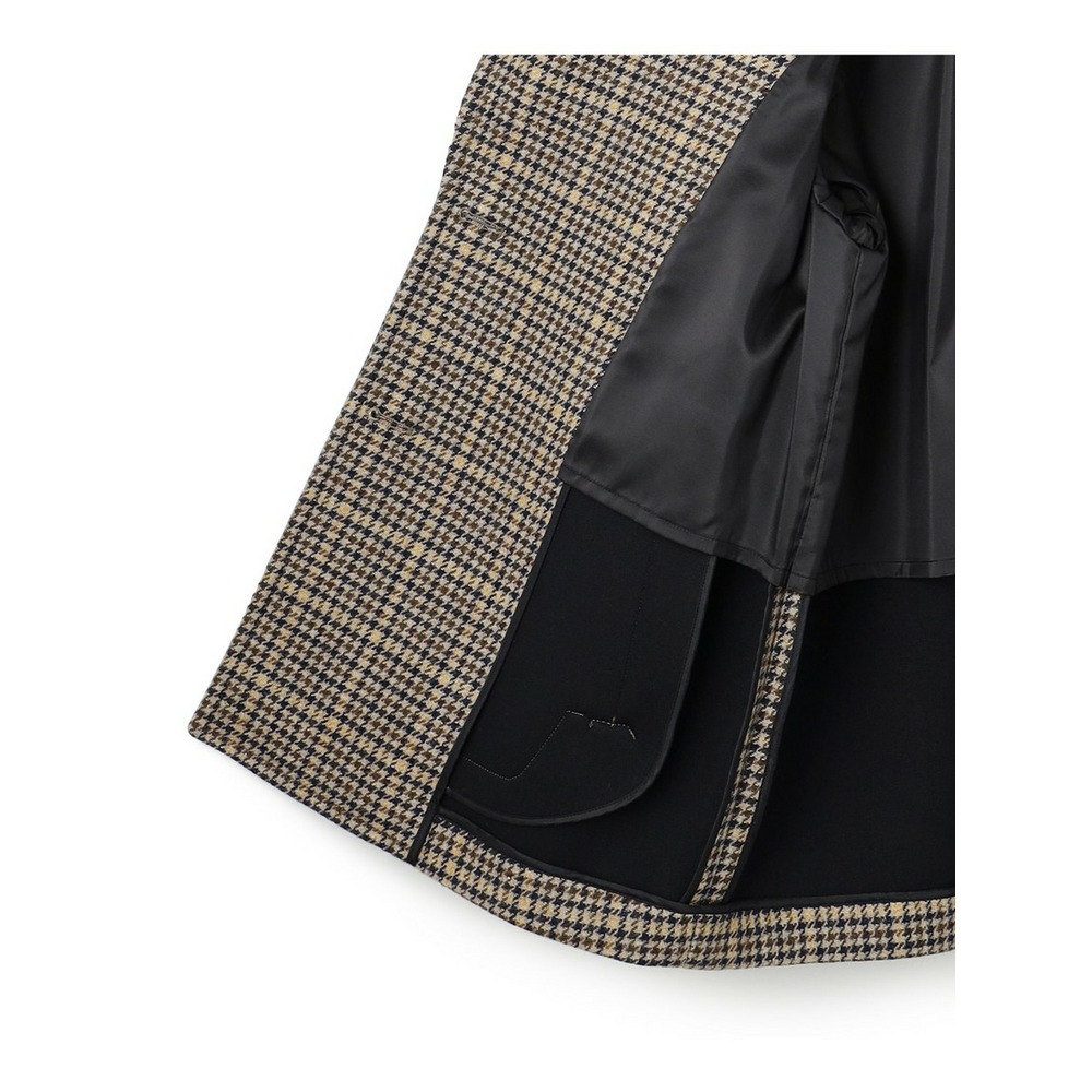 【Oggi11月号掲載】ボンディング チェックツイード ジャコット13