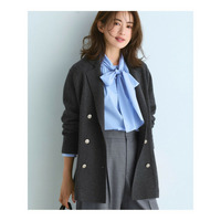 【見上愛さん着用/Oggi11月号掲載】カシミヤブレンド ニット ジャケット