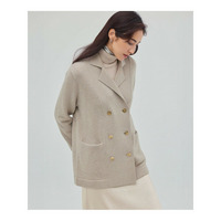 【見上愛さん着用/Oggi掲載】カシミヤブレンド ニット ジャケット