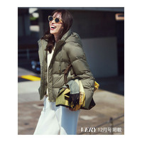 【滝沢眞規子さん着用/VERY12月号掲載】シレータフタ コンパクト ダウンコート