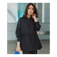 【洗える】TWビエラ イレギュラーヘム ブラウス