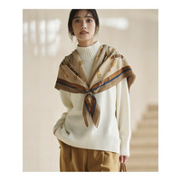 【見上愛さんコラボカラー/Oggi掲載】カシミヤブレンド ハイネック ニット