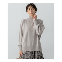 【見上愛さんコラボカラー/Oggi12月号掲載】カシミヤブレンド ハイネック ニット