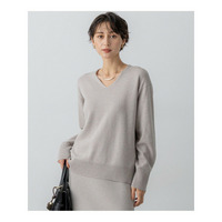 【見上愛さんコラボカラー/VERY12月号掲載】カシミヤブレンド Vネック ニット