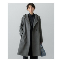 ウールカシミヤビーバー フーデット コート