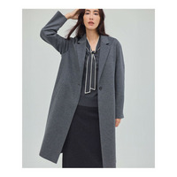 ウールカシミヤビーバー チェスター コート