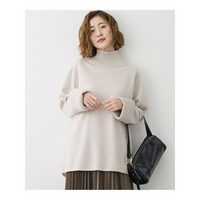 【新色追加】ボイルドウールコンビニット チュニック