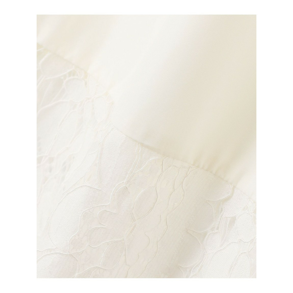 【LEE10月号掲載/洗える】レースコンビ ペチコート スカート17