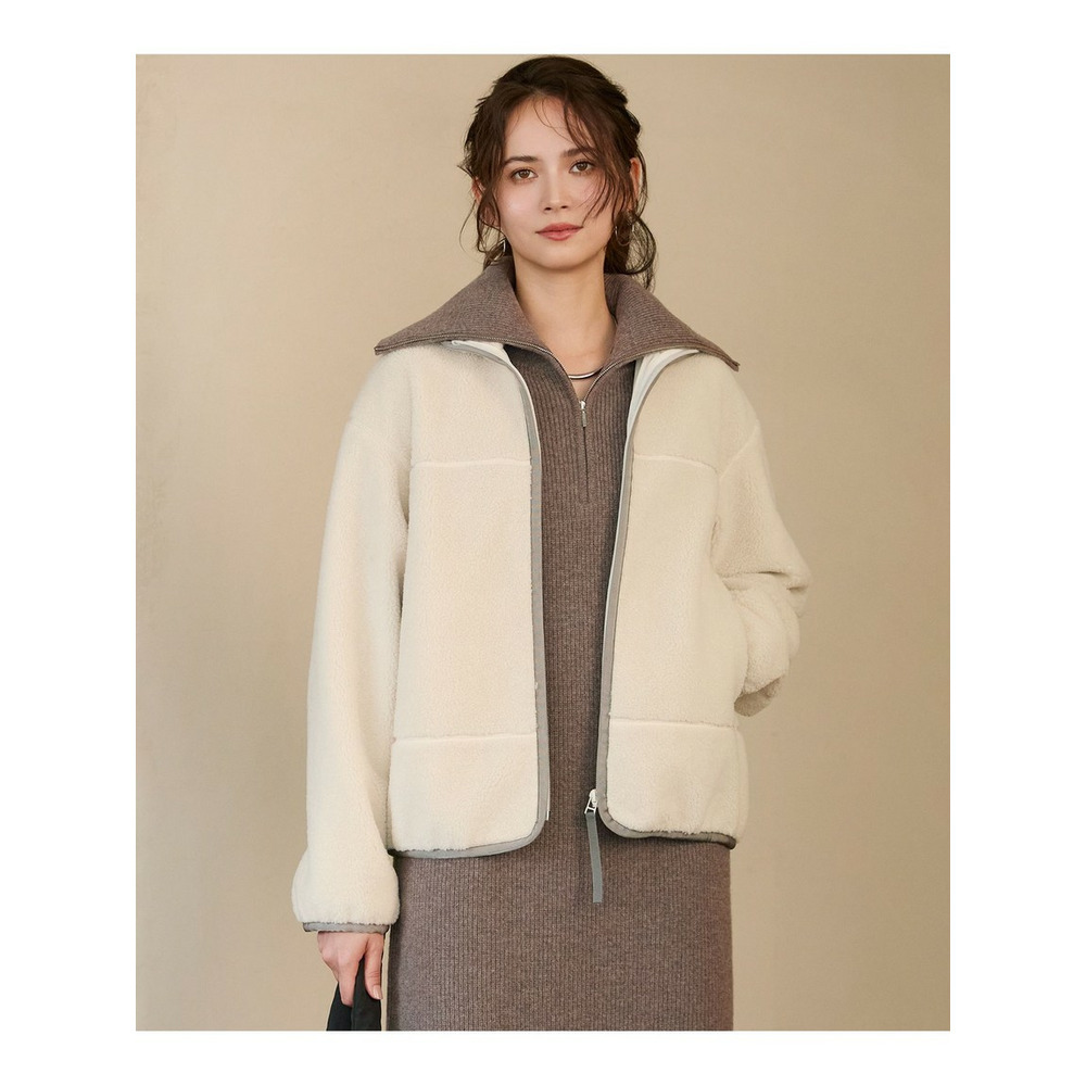 【SLOW/一部店舗限定】エコファー ブルゾン1