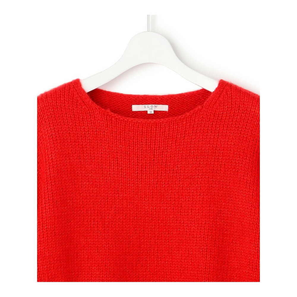 【SLOW/一部店舗限定】ケーブル 袖デザイン ニット8