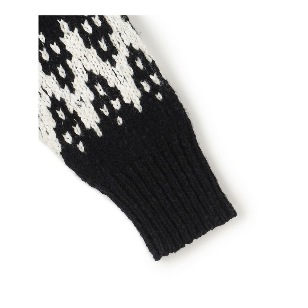 【SLOW/一部店舗限定】ジャカード ハイネック ニット8