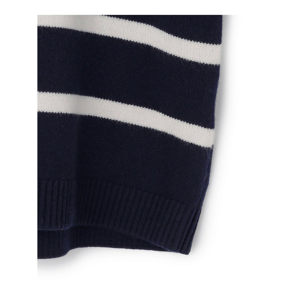 【SLOW/一部店舗限定】ソフトウール ボーダー ニット11