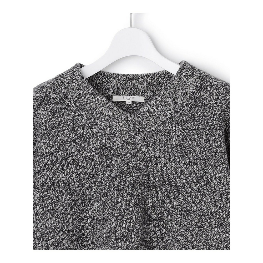 【SLOW/一部店舗限定】ソフトウール Vネック ニット10