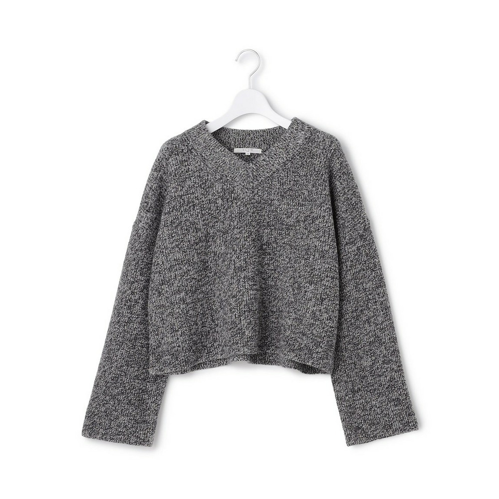 【SLOW/一部店舗限定】ソフトウール Vネック ニット8