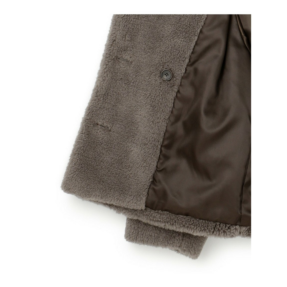 【CanCam11月号掲載】ECOPELテディボア ダブルフロント アウター21