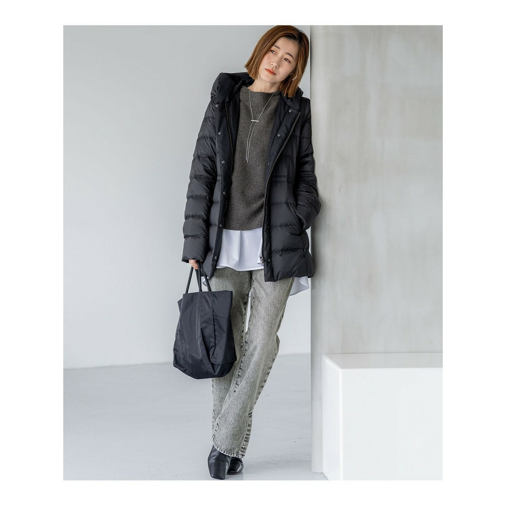 【洗える】ウールカシミヤラメ ドルマンスリーブ ニット12