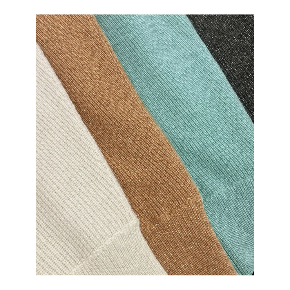 【洗える】ウールカシミヤラメ ドルマンスリーブ ニット13