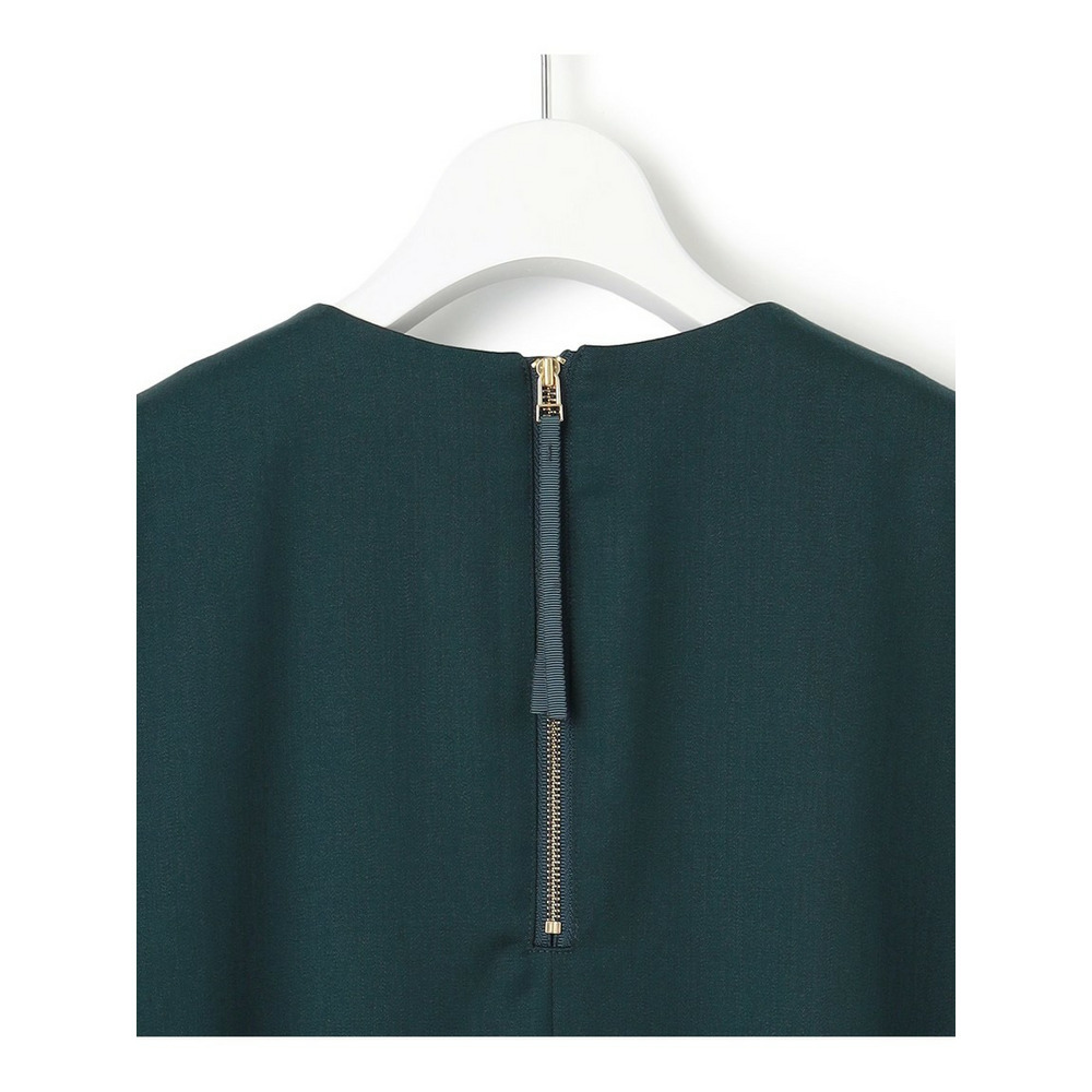 【洗える】メリノウールサテン ワンピース15