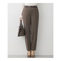 【一部先行予約/洗える】フランネル2WAY テーパード パンツ