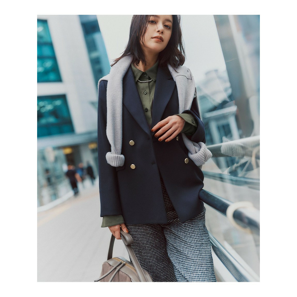 ループミックスツイード ワイド パンツ4