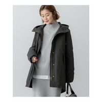 【一部店舗限定/撥水加工】ミリタリー フーデット ダウンコート