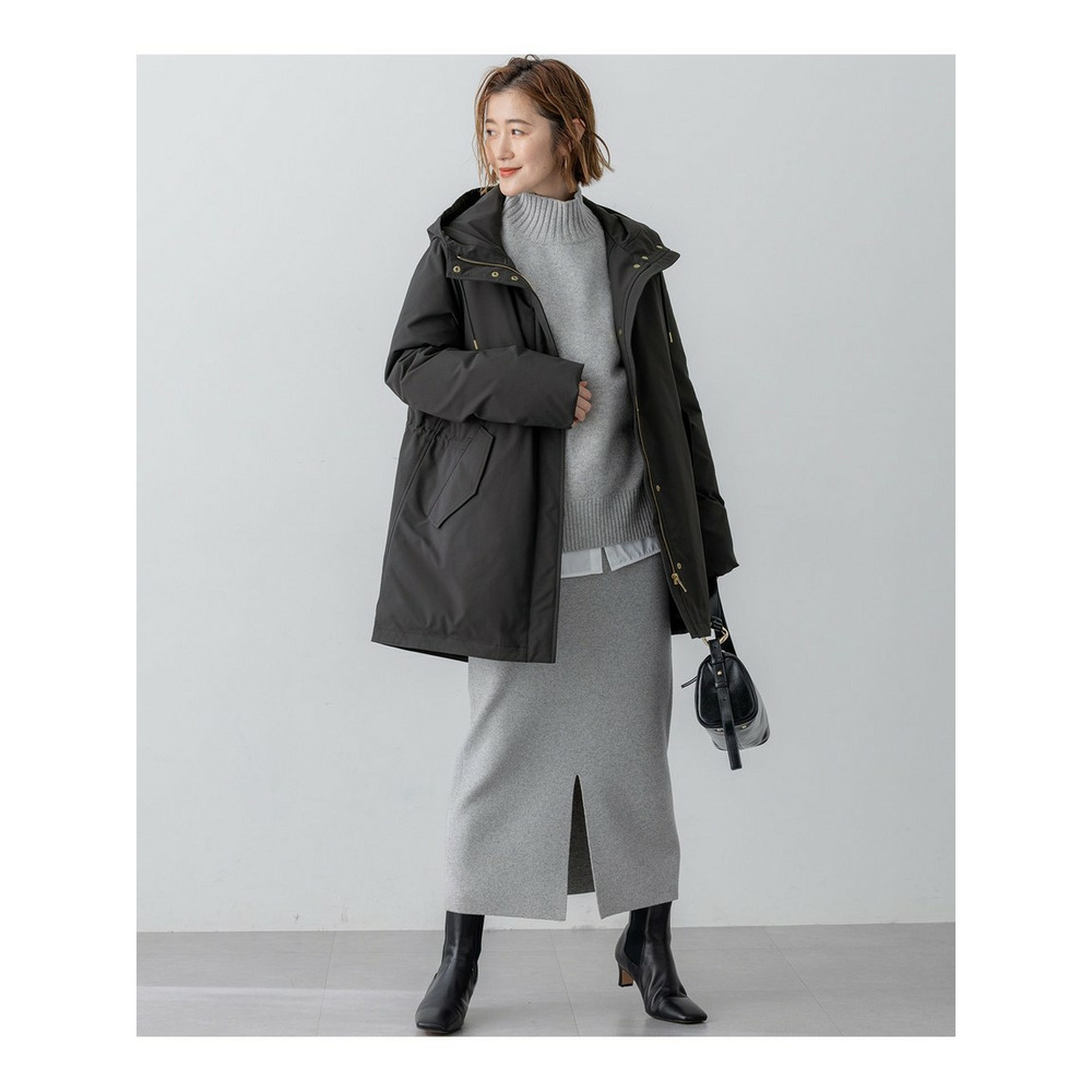 【一部店舗限定/撥水加工】ミリタリー フーデット ダウンコート10