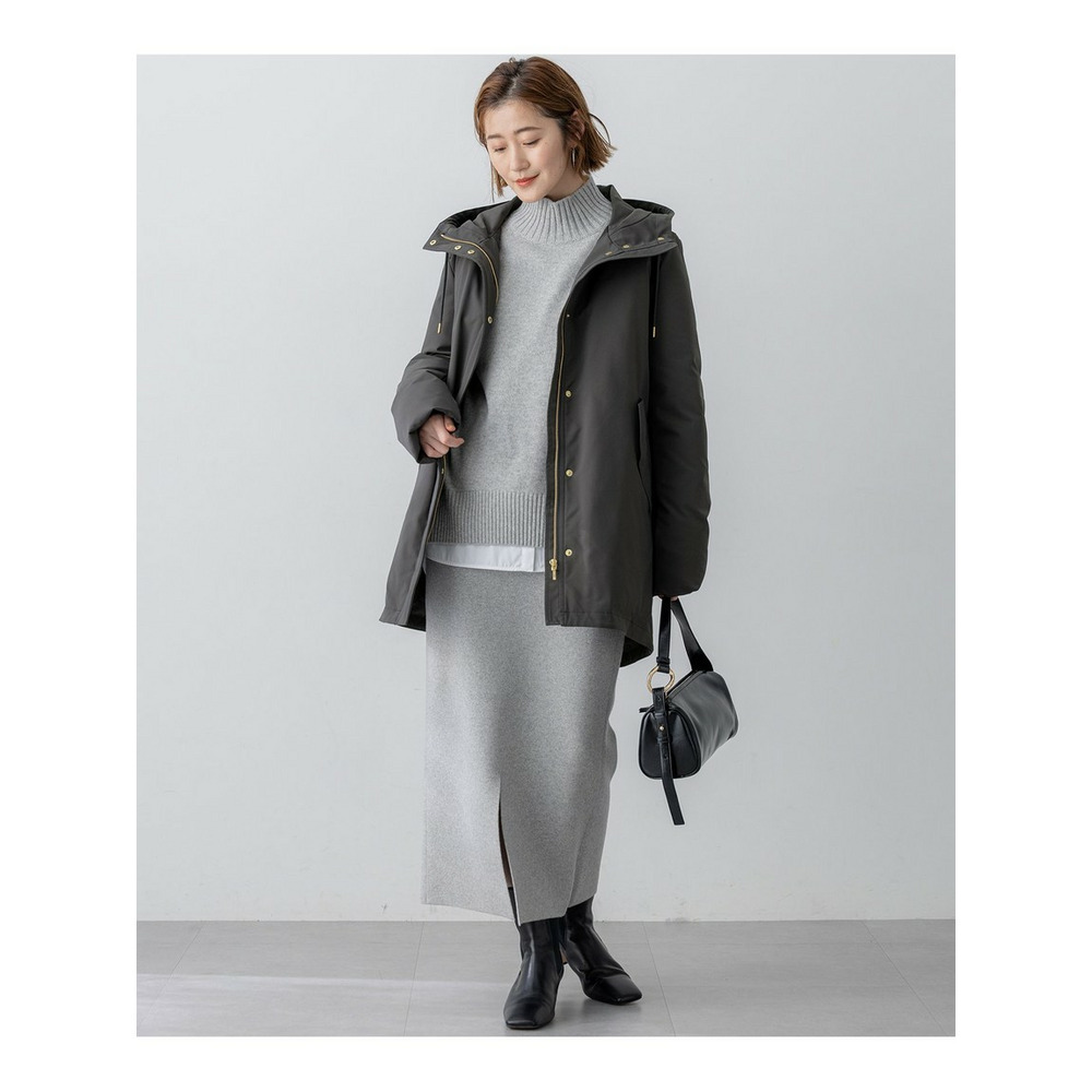 【一部店舗限定/撥水加工】ミリタリー フーデット ダウンコート11