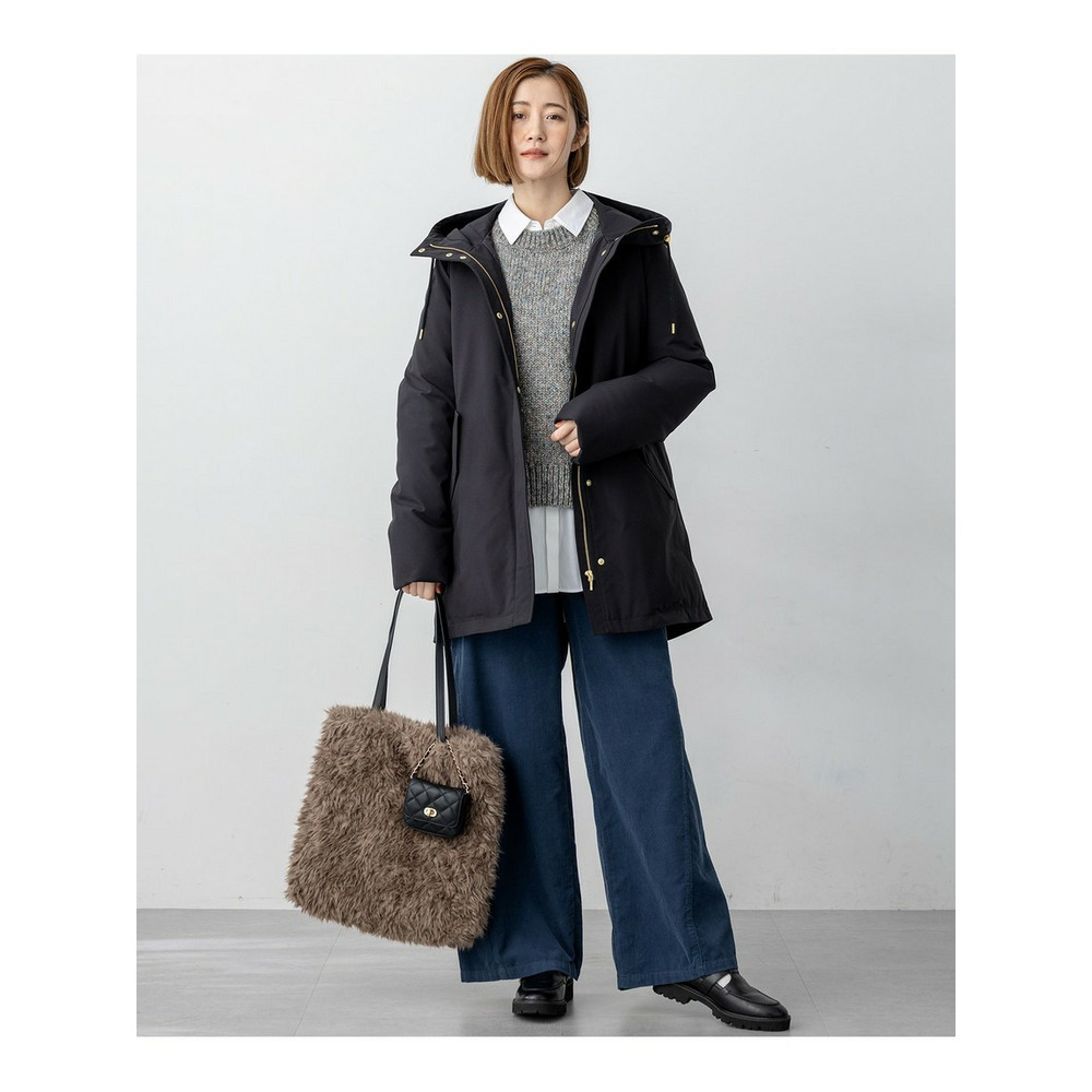 【一部店舗限定/撥水加工】ミリタリー フーデット ダウンコート6