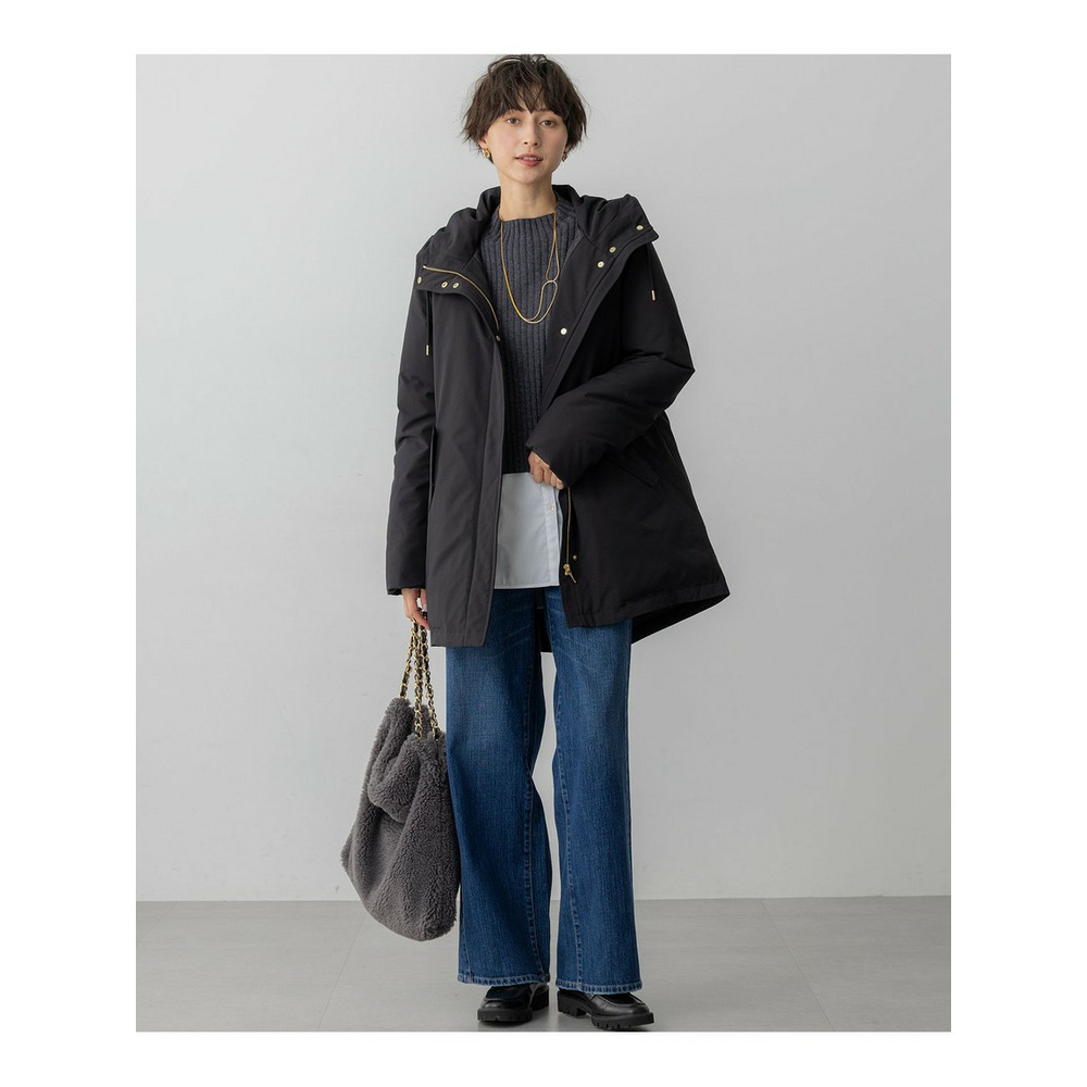 【一部店舗限定/撥水加工】ミリタリー フーデット ダウンコート8