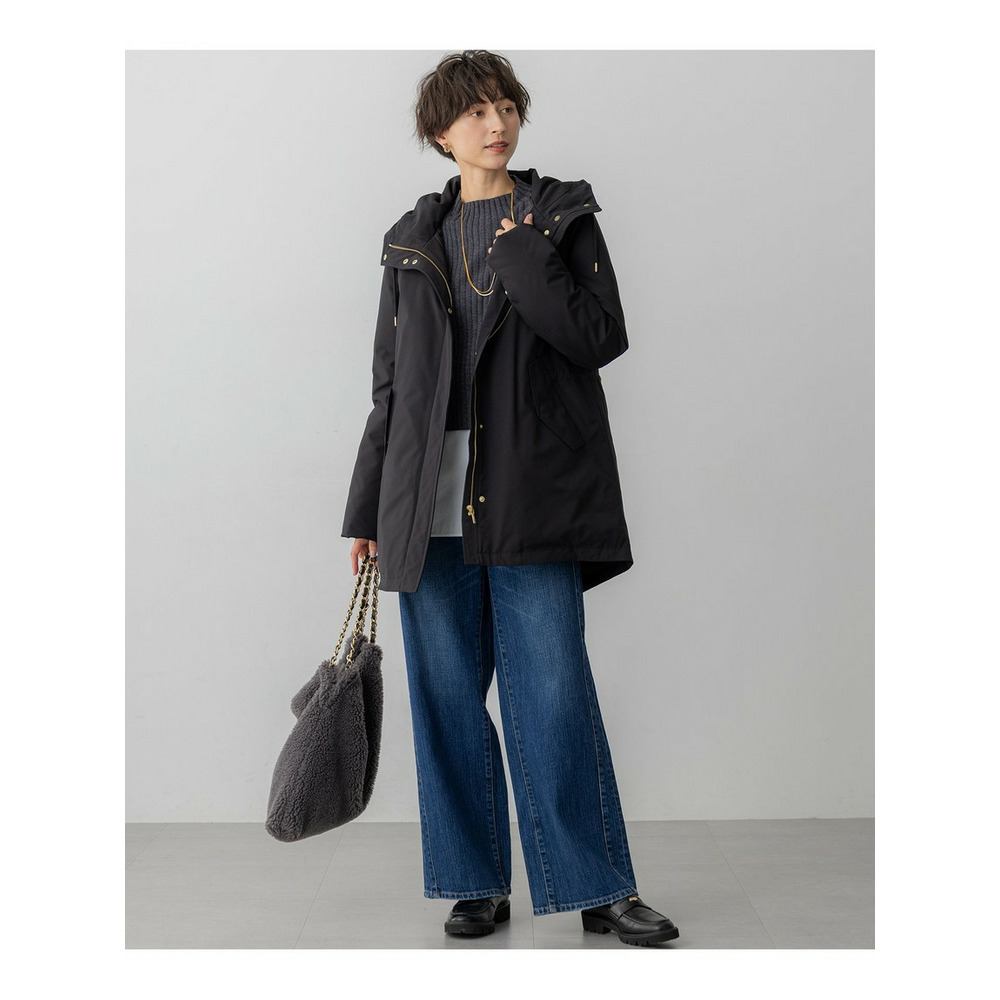 【一部店舗限定/撥水加工】ミリタリー フーデット ダウンコート9