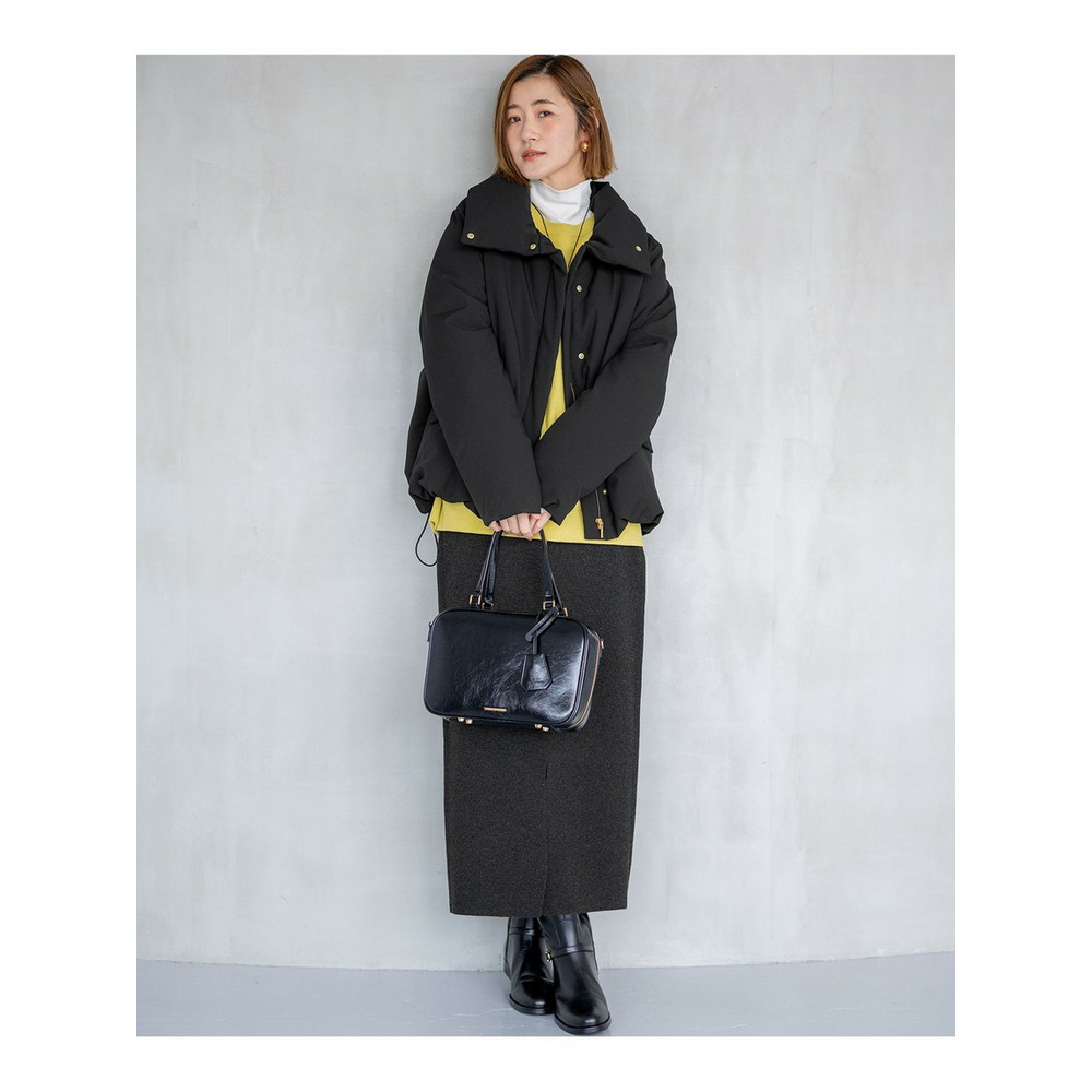 【先行予約/一部店舗限定/撥水加工】ミリタリー Aライン ダウンコート11