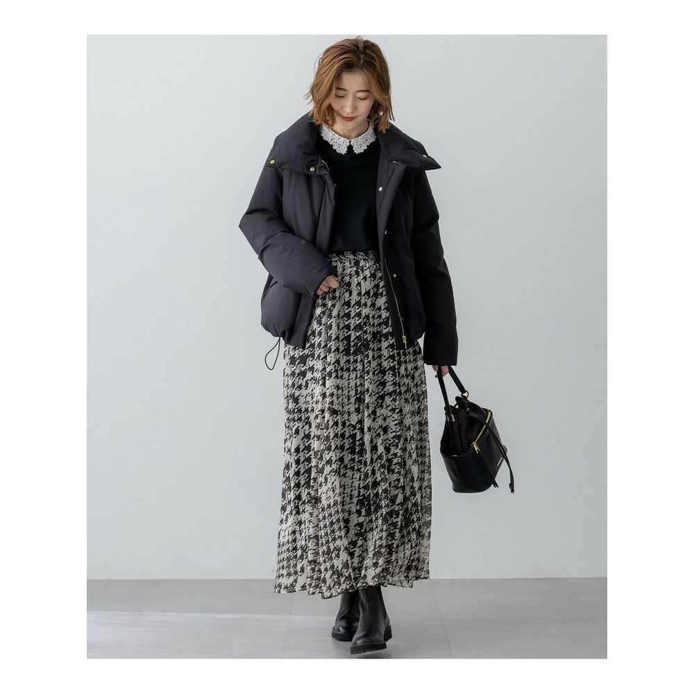 【先行予約/一部店舗限定/撥水加工】ミリタリー Aライン ダウンコート12