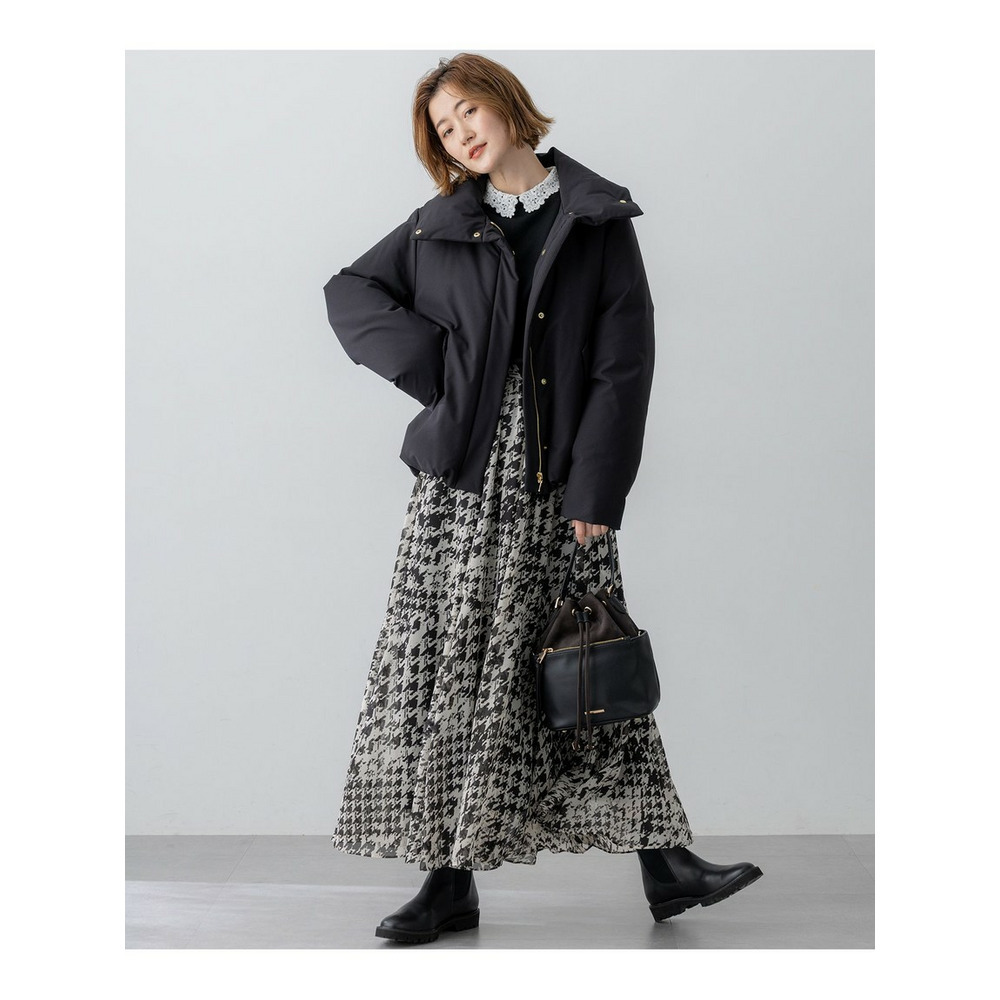 【先行予約/一部店舗限定/撥水加工】ミリタリー Aライン ダウンコート13