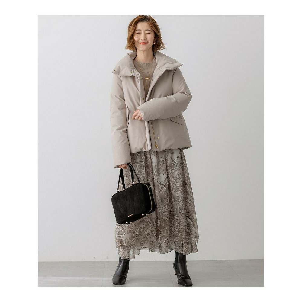 【先行予約/一部店舗限定/撥水加工】ミリタリー Aライン ダウンコート14