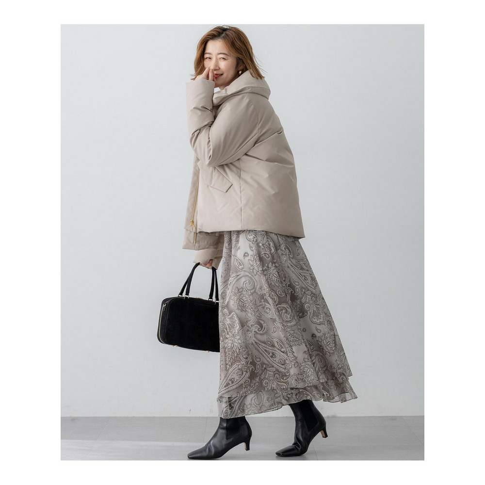 【先行予約/一部店舗限定/撥水加工】ミリタリー Aライン ダウンコート16