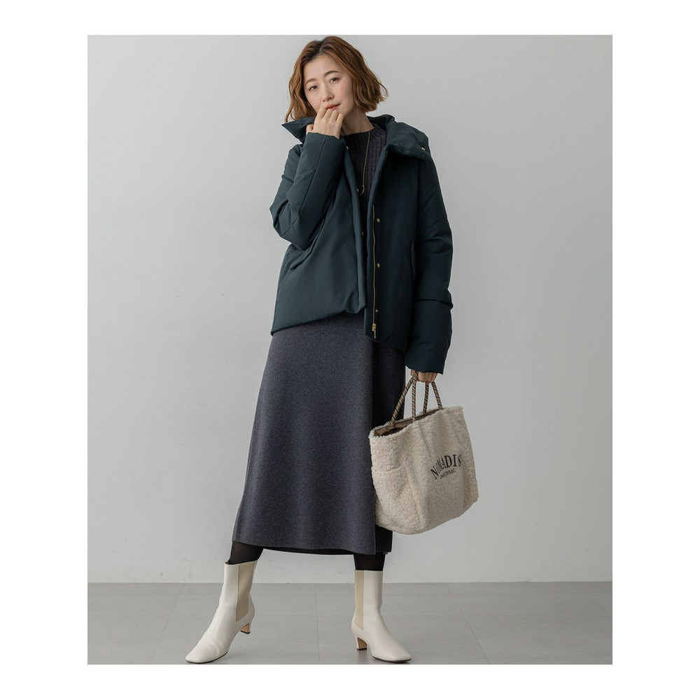 【先行予約/一部店舗限定/撥水加工】ミリタリー Aライン ダウンコート18